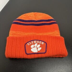 Clemson University Beanie Hat Orange Fan Favorite Tigers‎ Adult OSFM Unisex